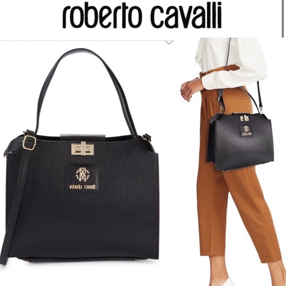 New!! Roberto Cavalli cross body bag with leopard pouch💕 - Picture 8 of 8